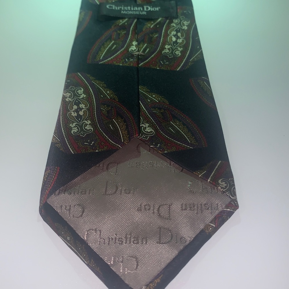 Dior Mens tie black